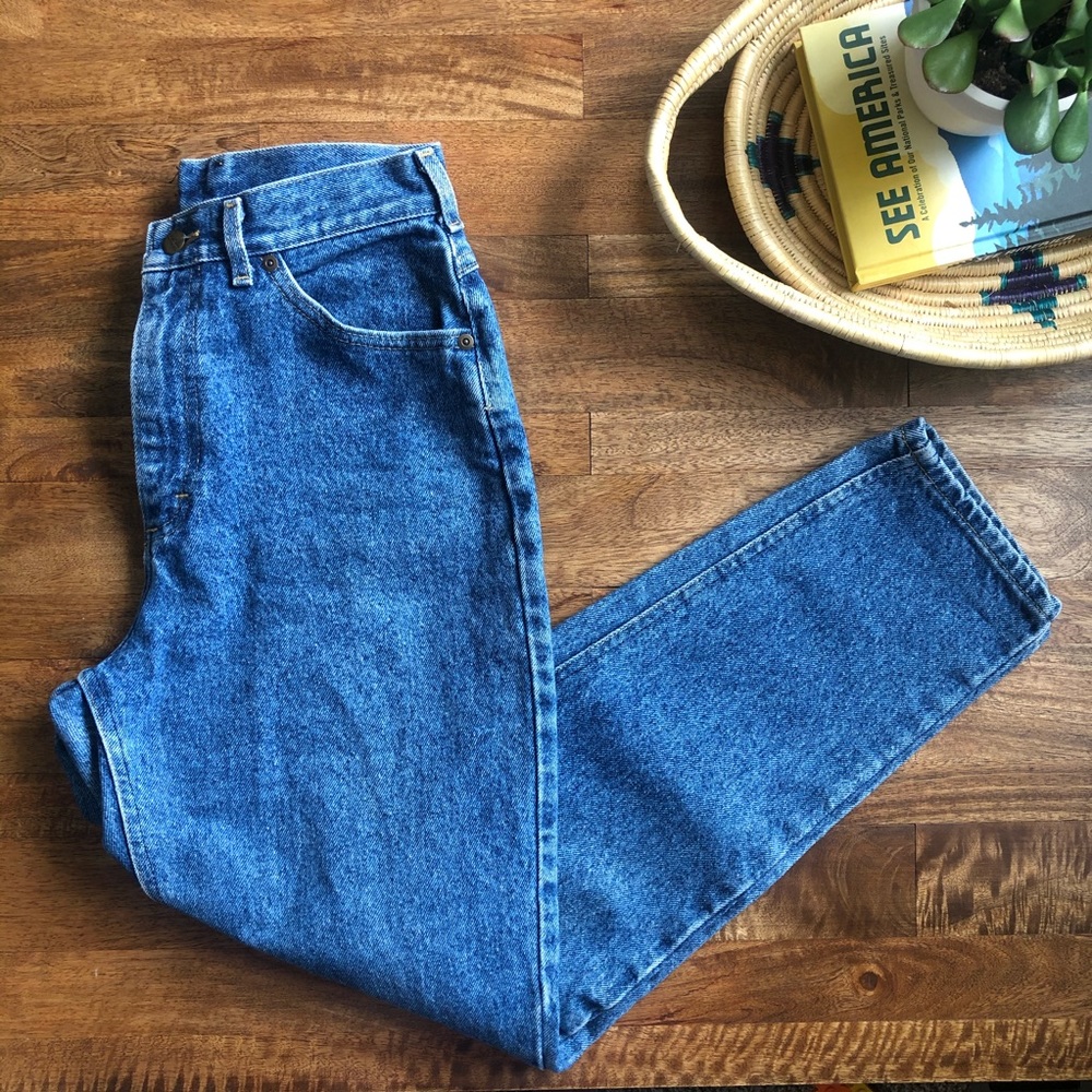 Vintage L.L. Bean High Rise Straight Jeans